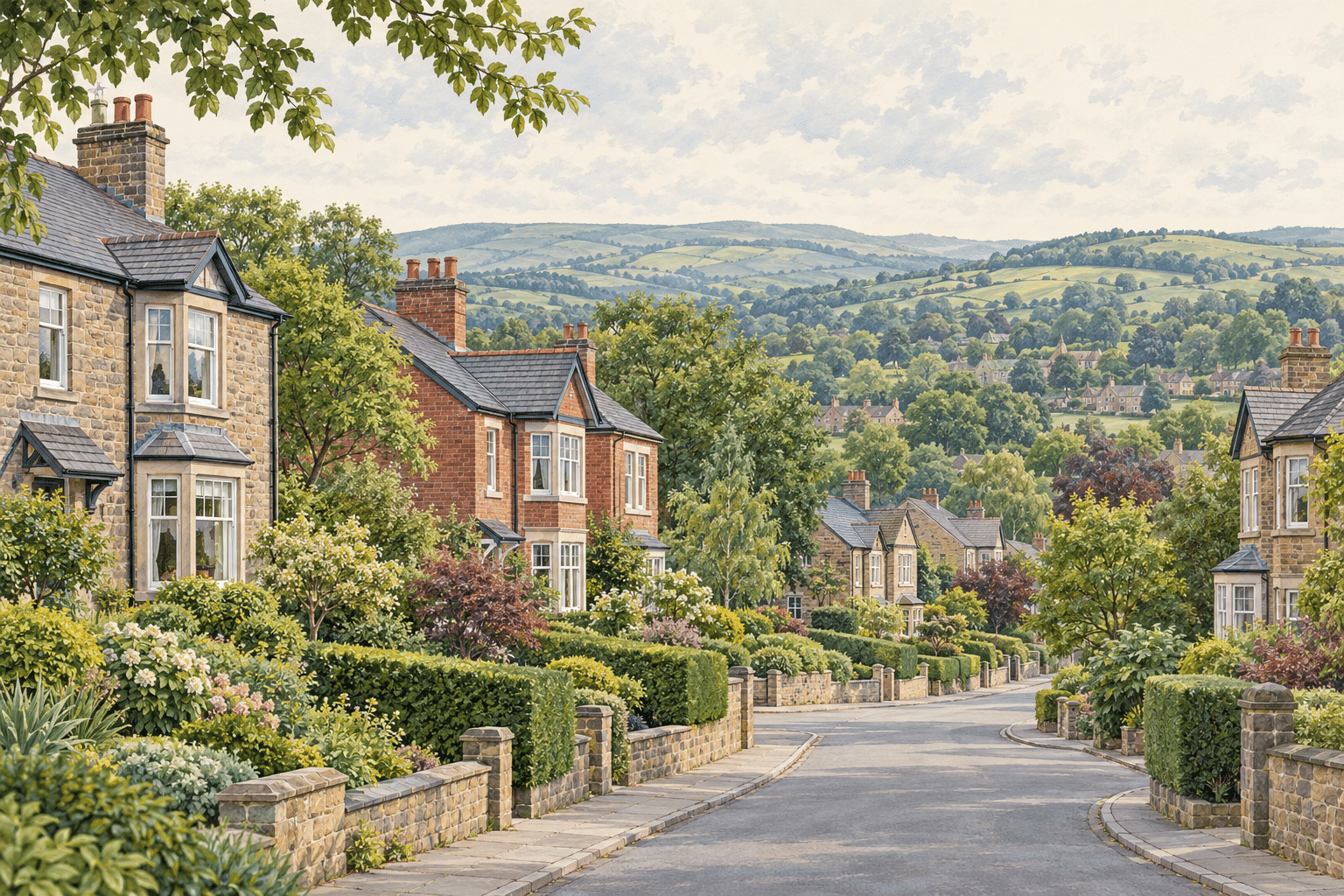 AI illustration inspired by Dore, Totley